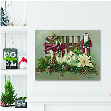 COURTSIDE MARKET Saint Nicholas Vintage Canvas Wall Art