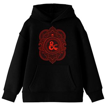 Boys 8-20 Dungeons & Dragons Red Logo Graphic Hoodie