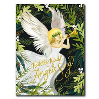 COURTSIDE MARKET Beautiful Angel Canvas Wall Art