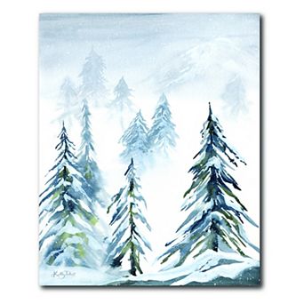 COURTSIDE MARKET Winter Wonderland Canvas Wall Art