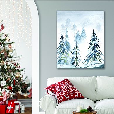 COURTSIDE MARKET Winter Wonderland Canvas Wall Art