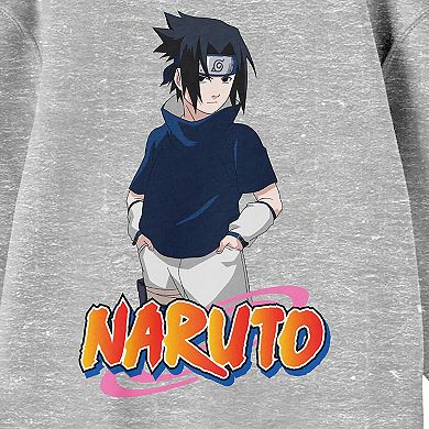 Boys 8-20 Naruto Classic Sasuke Posing Long Sleeve Graphic Tee