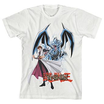 Boys 8-20 Yu-Gi-Oh! Seto Kaiba & Blue Graphic Tee