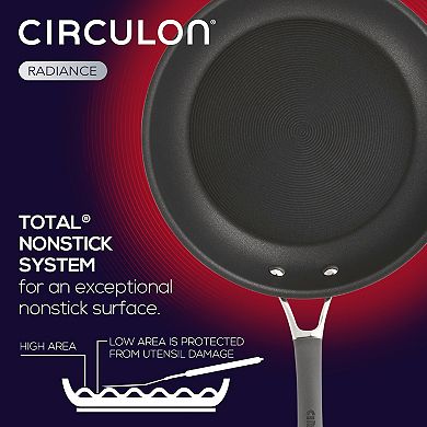 Circulon® Radiance 3-pc. Hard-Anodized Nonstick Frying Pan Set