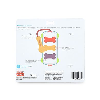 Fisher-Price Noise Making Sound Bites Plush Dog Toy