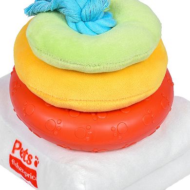 Fisher-Price Attack-A-Stack Chase & Toss Dog Toy