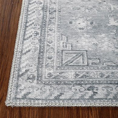 SUPERIOR Southwestern Medallion Power-Loomed Indoor Rug