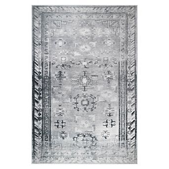 SUPERIOR Southwestern Medallion Power-Loomed Indoor Rug