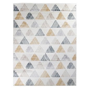 SUPERIOR Adrija Mid-Century Modern Geometric Indoor Rug