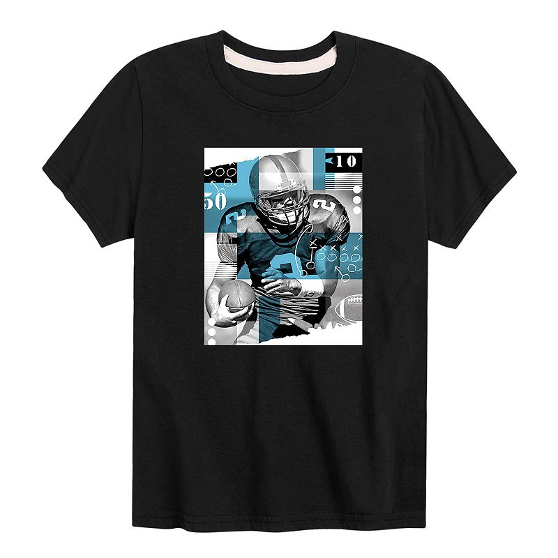 Youth Saquon Barkley White New York Giants Mainliner Player Name & Number  T-Shirt