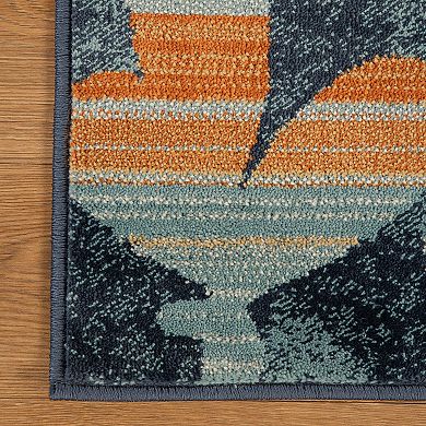 Superior Leaf and Vine Indoor Area Rug or Runner