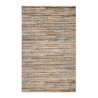 Superior Striped Pastel Indoor Area Rug