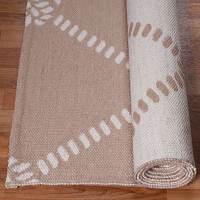 Superior Coastal Diamond Indoor/Outdoor Area Rug