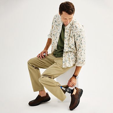 Men's Sonoma Goods For Life® Adaptive Long Sleeve Perfect Length Shirt