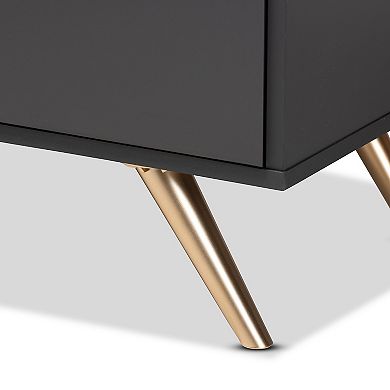 Baxton Studio Kelson 5-Drawer Dresser