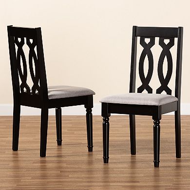 Baxton Studio Cherese Dining Chair 2-piece Set