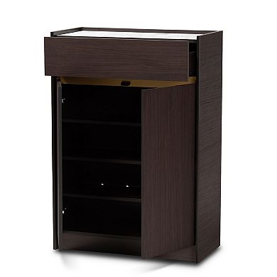 Baxton Studio Walker Shoe Storage Cabinet