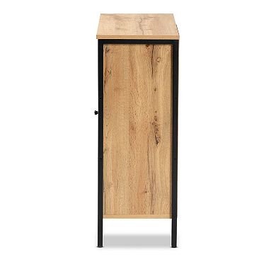Baxton Studio Vander Shoe Storage Cabinet