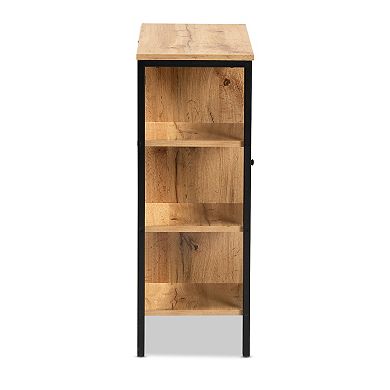 Baxton Studio Vander Shoe Storage Cabinet