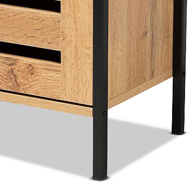 Baxton Studio Vander Shoe Storage Cabinet