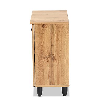 Baxton Studio Gisela Shoe Storage Cabinet