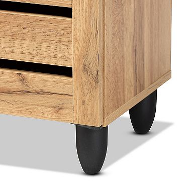 Baxton Studio Gisela Shoe Storage Cabinet