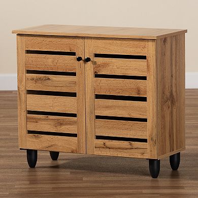 Baxton Studio Gisela Shoe Storage Cabinet