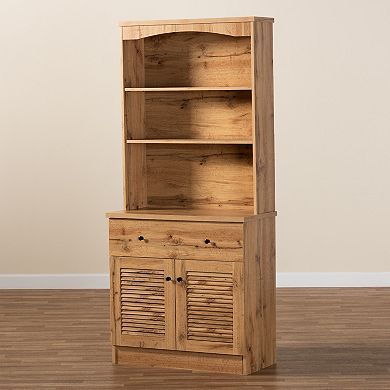 Baxton Studio Agni Kitchen Storage Cabinet