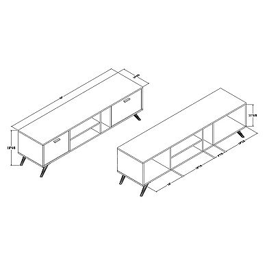 Baxton Studio Kelson TV Stand