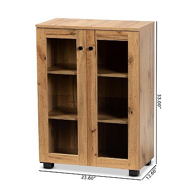 Baxton Studio Mason Storage Cabinet