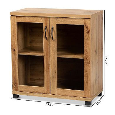 Baxton Studio Zentra Storage Cabinet