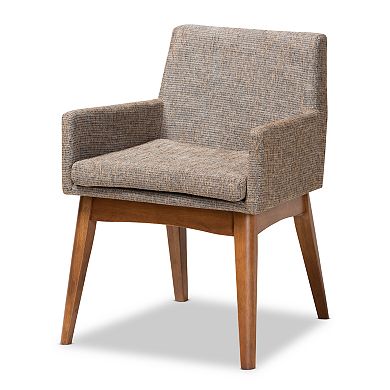 Baxton Studio Dorina Dining Table & Chair 5-piece Set