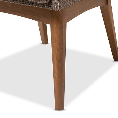 Baxton Studio Dorina Dining Table & Chair 5-piece Set