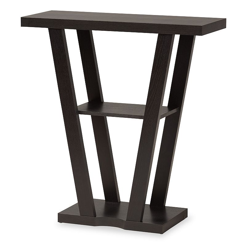 Baxton Studio Boone Console Table, Brown