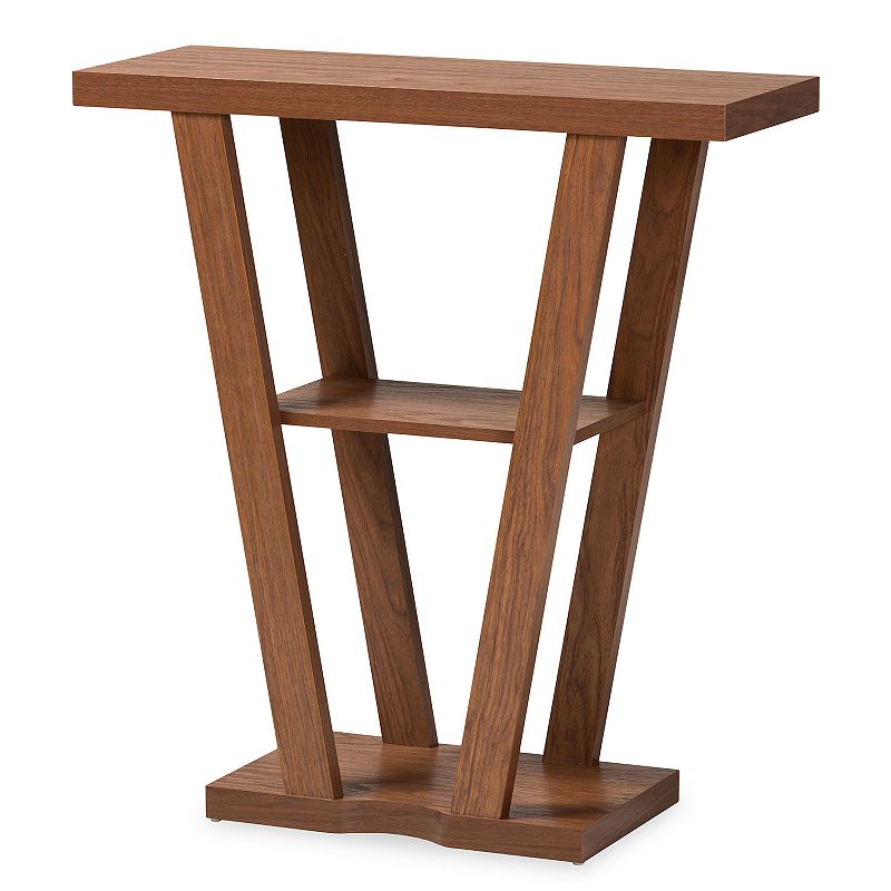 Baxton Studio Boone Console Table, Brown