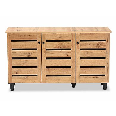 Baxton Studio Gisela Shoe Storage Cabinet