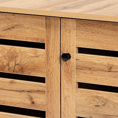 Baxton Studio Gisela Shoe Storage Cabinet