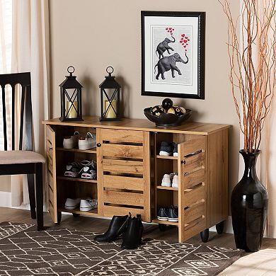 Baxton Studio Gisela Shoe Storage Cabinet