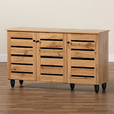 Baxton Studio Gisela Shoe Storage Cabinet