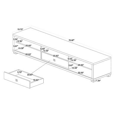 Baxton Studio Beasley TV Stand