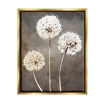 Stupell Home Decor Fluffy Dandelion Floating Frame Wall Art