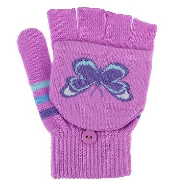 Girls Elli by Capelli 2-Pack Flip-Top & Standard Glove Set