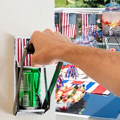 McKay 16 oz. Metal Can Crusher, Heavy Duty Wall Mounted Smasher