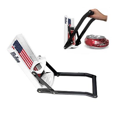 McKay 16 oz. Metal Can Crusher, Heavy Duty Wall Mounted Smasher