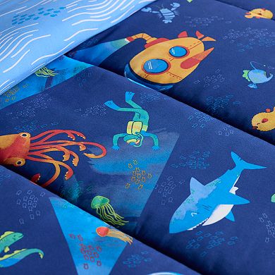 The Big One Kids™ Sonny Deep Sea Reversible Comforter Set with Shams
