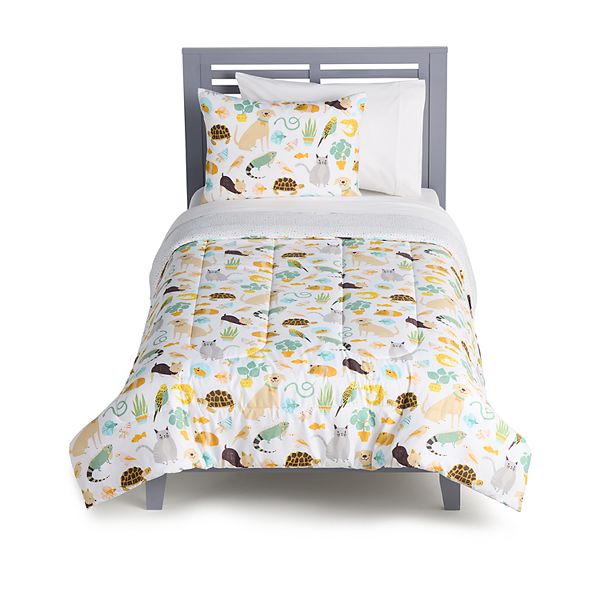 The Big One Kids™ Archie Pet Party Reversible Comforter Set with Shams
