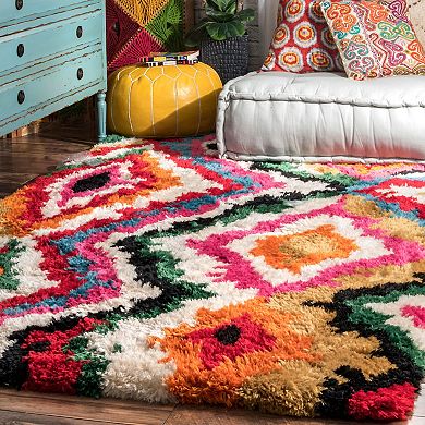 nuLOOM Carnival Abbey Shaggy Area Rug