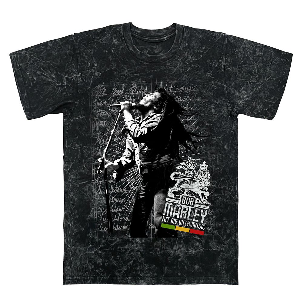 Bob Marley Graphic Print Metal Oversized Mens Tee In Lowest Price Only At Dhaka main image 1