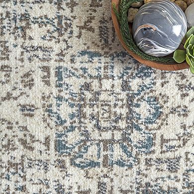 nuLOOM Tanith Vintage Medallion Area Rug