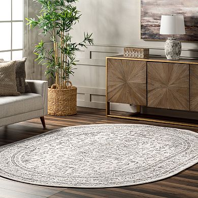 nuLOOM Tanith Vintage Medallion Area Rug